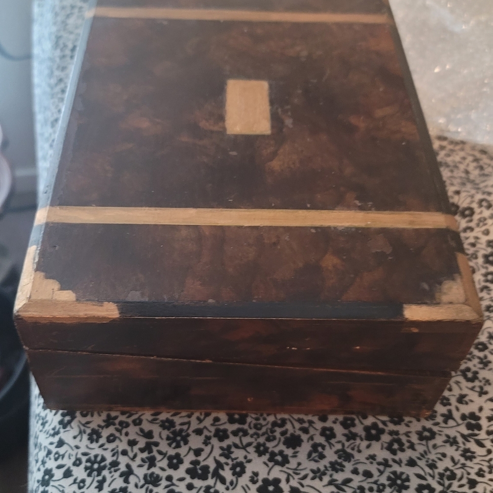Antique writing lap desk